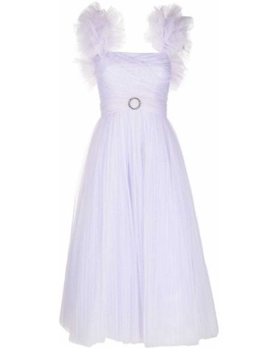 Платье миди Jenny Packham - фиолетовый