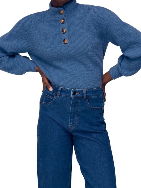 Пуловер Whistles голубой