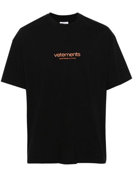 Kokvilnas t-krekls Vetements