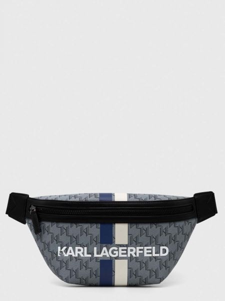Torba za okrog pasu Karl Lagerfeld siva