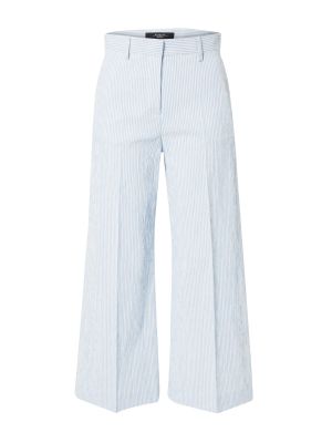 Weekend Max Mara Pantaloni cu dungă 'GLEBA'  astru deschis /  - alb