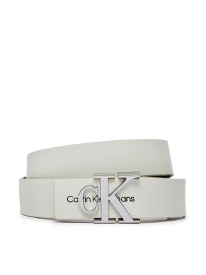 Cinturón Calvin Klein Jeans blanco