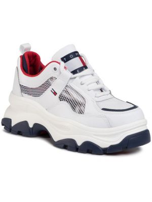 Sneakersy Tommy Jeans białe