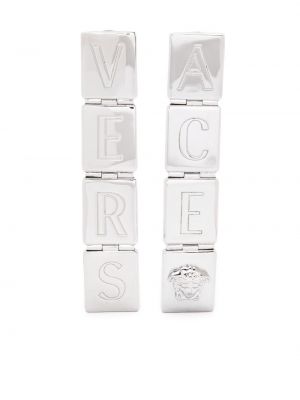 Fülbevaló Versace ezüstszínű