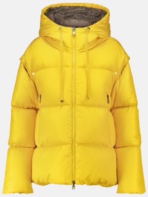Pernata jakna Moncler žuta