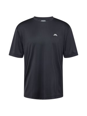 T-shirt sportive in maglia J.lindeberg nero