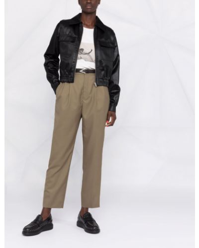 Pantalones de cintura alta Saint Laurent
