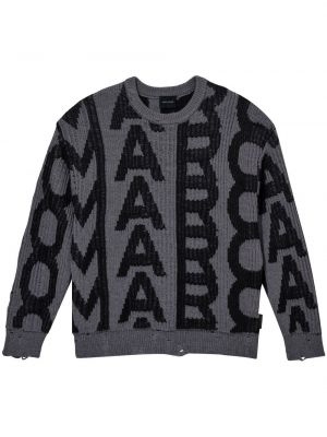 Пуловер с протрити краища Marc Jacobs