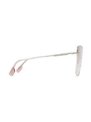 Oversize sonnenbrille Burberry silber