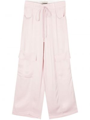 Relaxed карго панталони Aeron розово