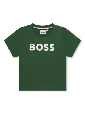 T-shirt con stampa Boss Kidswear