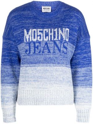 Pull en laine en laine mérinos Moschino Jeans