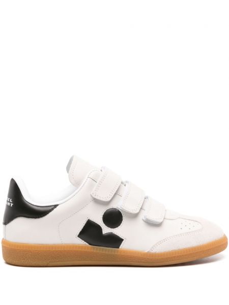 Δερμάτινα sneakers Isabel Marant λευκό