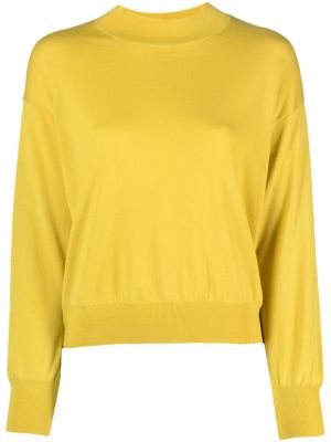 Пуловер Zanone жълто