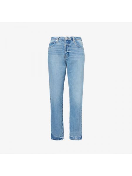 Прямые джинсы с высокой талией Frame
