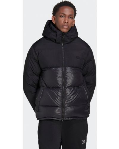 Vattázott kabát Adidas Originals fekete