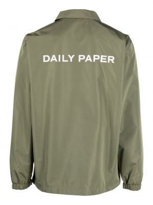 Jacke mit print Daily Paper grün
