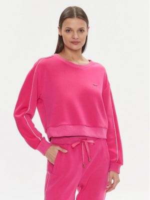 Majica dugih rukava sa dugačkim rukavima Liu Jo Sport ružičasta