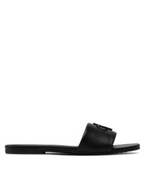 Sandály bez podpatku Calvin Klein Jeans černé