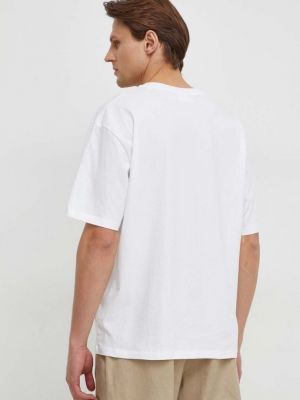 Bavlněné tričko Lindbergh bílé