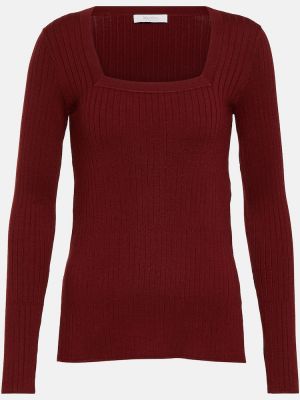 Пуловер Max Mara червено