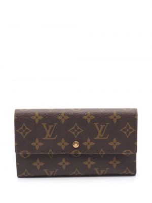 Brązowy portfel Louis Vuitton Pre-owned