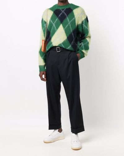 Jersey de punto con estampado de tela jersey Kenzo verde