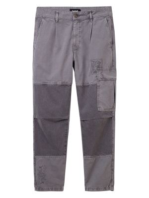 Pantaloni cargo Desigual grigio