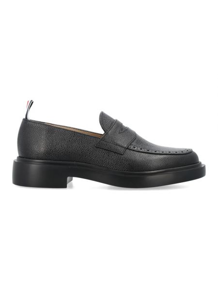 Czarne loafers Thom Browne