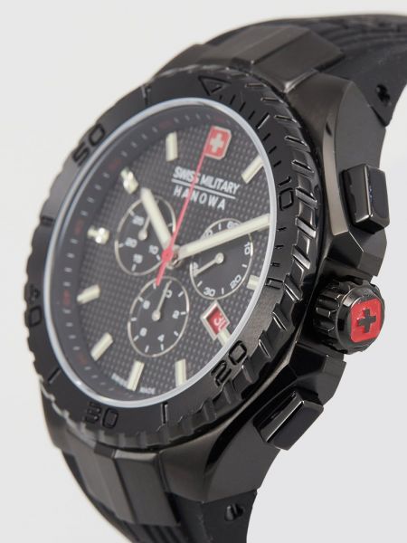 Zegarek Swiss Military Hanowa czarny