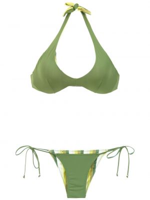 Megfordítható bikini Amir Slama zöld