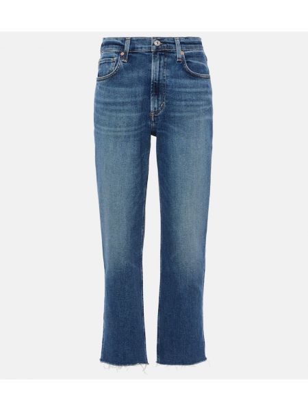 High waist jeans 7/8 Citizens Of Humanity blau
