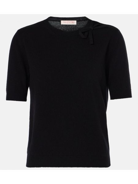 Uld t-shirt Valentino sort