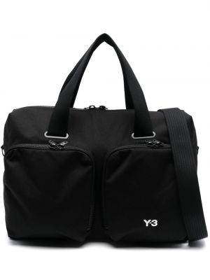 Cestovná taška s výšivkou Y-3 čierna