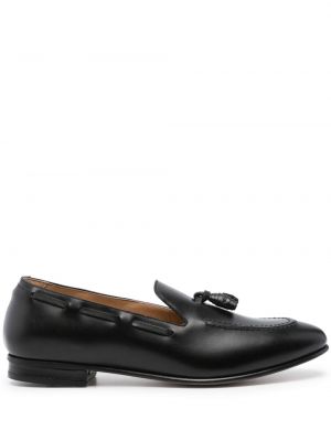 Pantofi loafer din piele Francesco Russo negru