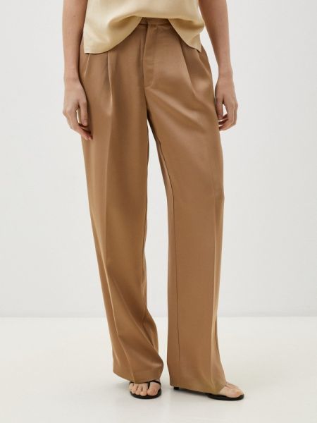 Классические брюки Gloria Jeans коричневые
