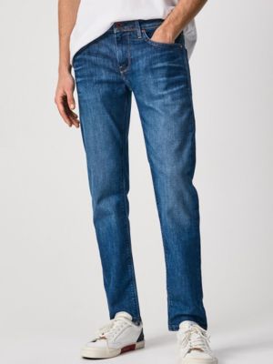Прямые джинсы Pepe Jeans синие