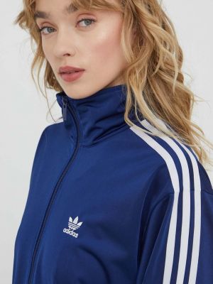 Синій светр з аплікацією Adidas Originals