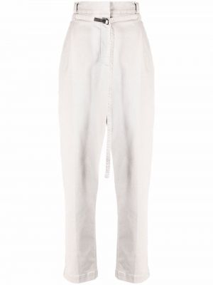 Pantalones con cuentas Brunello Cucinelli gris