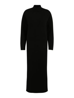 Pletena obleka Selected Femme Tall črna