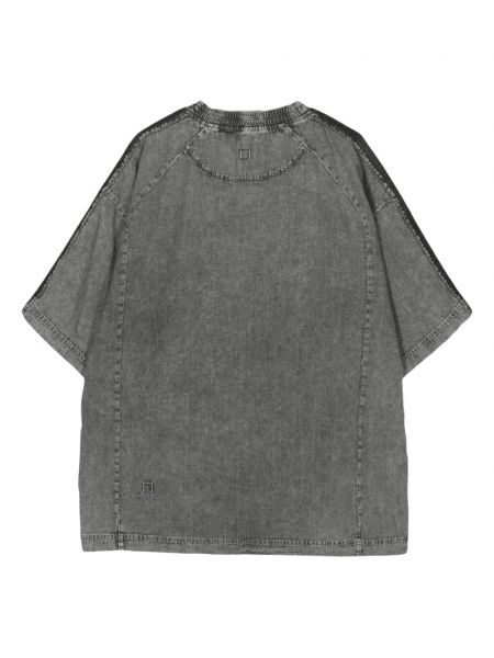 Marškinėliai Wooyoungmi pilka