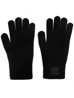 Kašmírové rukavice Pinko černé