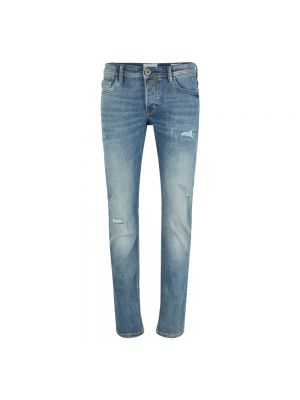 Slim fit zerrissene skinny jeans Tom Tailor blau