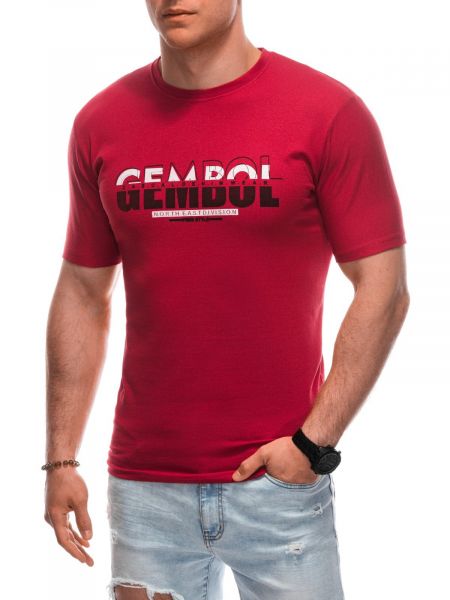 Тениска Edoti червено