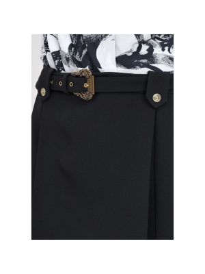 Falda vaquera con hebilla Versace Jeans Couture