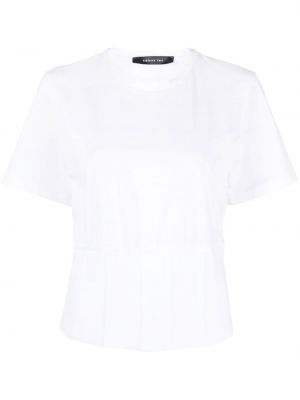 T-shirt avec manches courtes Federica Tosi blanc