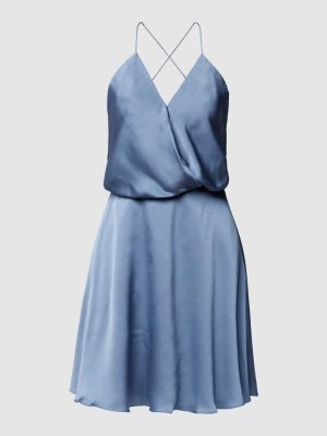 Sukienka koktajlowa Unique błękitna