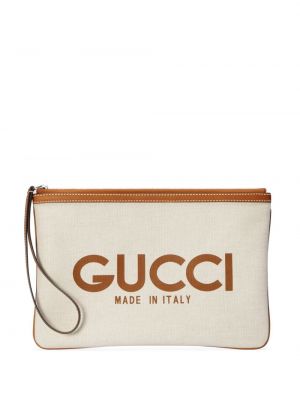 Listová kabelka s potlačou Gucci