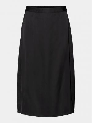 Midi sukně Vero Moda černé
