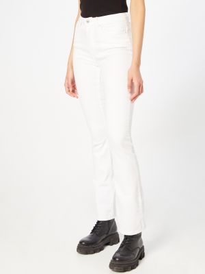 Jeans a zampa Only bianco